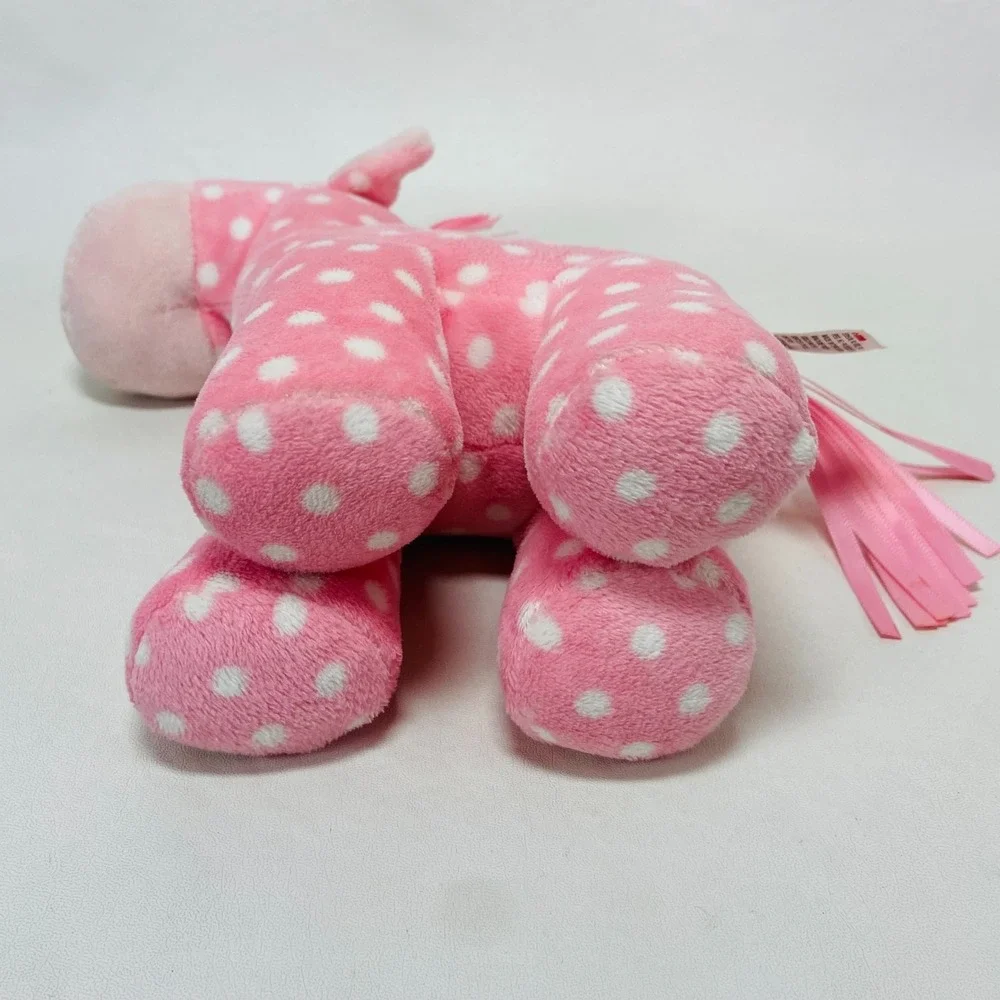 Baby Gund Lolly & Friends Pink White Polka Dots 9